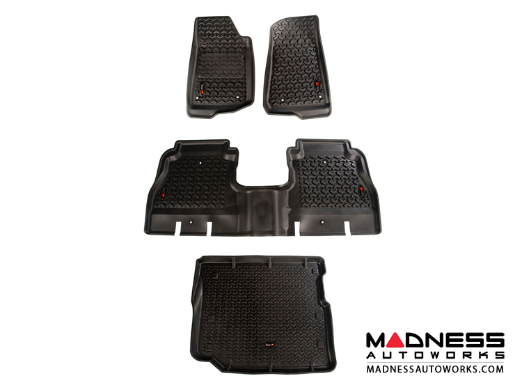 Jeep Wrangler JL All Terrain Floor Liner - Set - 4 Door